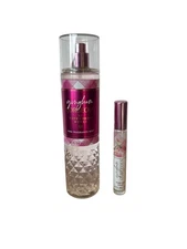 Bath & Body Works Gingham Gorgeous (Peony) Fragrance Mist & Perfume Spray Set