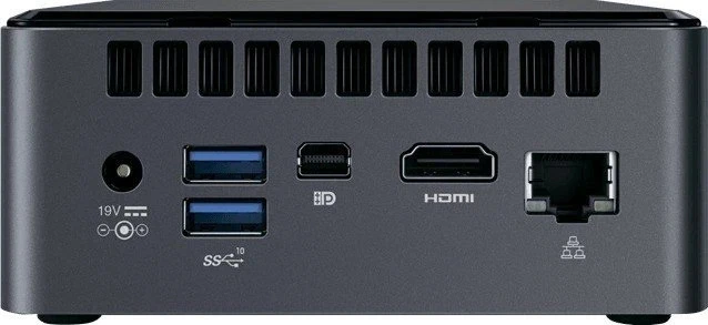Intel NUC Mini PC NUC8I5INHJA (8GB RAM, 1TB HDD, 16GB Optane SSD, VESA, WIN 11) - Bild 4 von 4