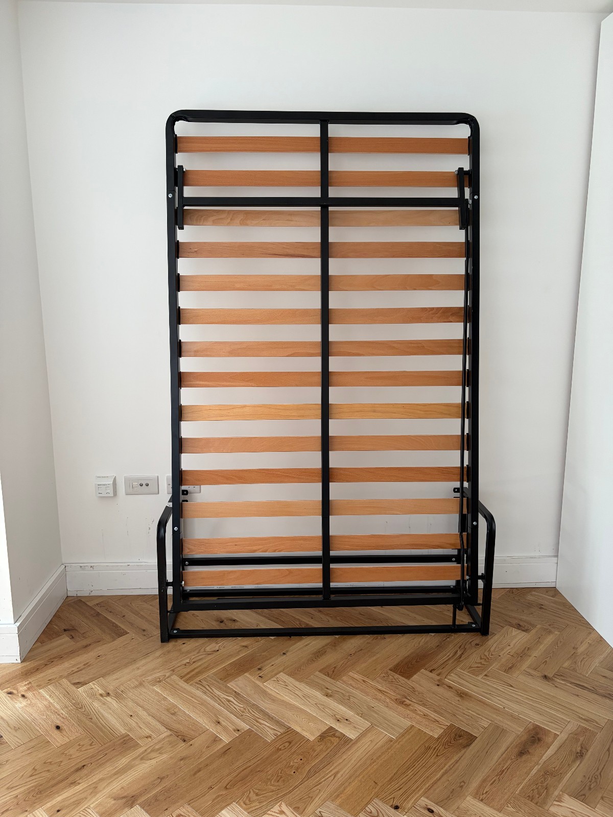 Wallbedking Vertical Single 3ft x 6ft 3in (90cm x 190cm) Studio Wall bed Murphy bed, Pull-out bed, Foldaway bed, Hidden bed 11 Vertical Classic Wall Bed 120 x 190 (cm)