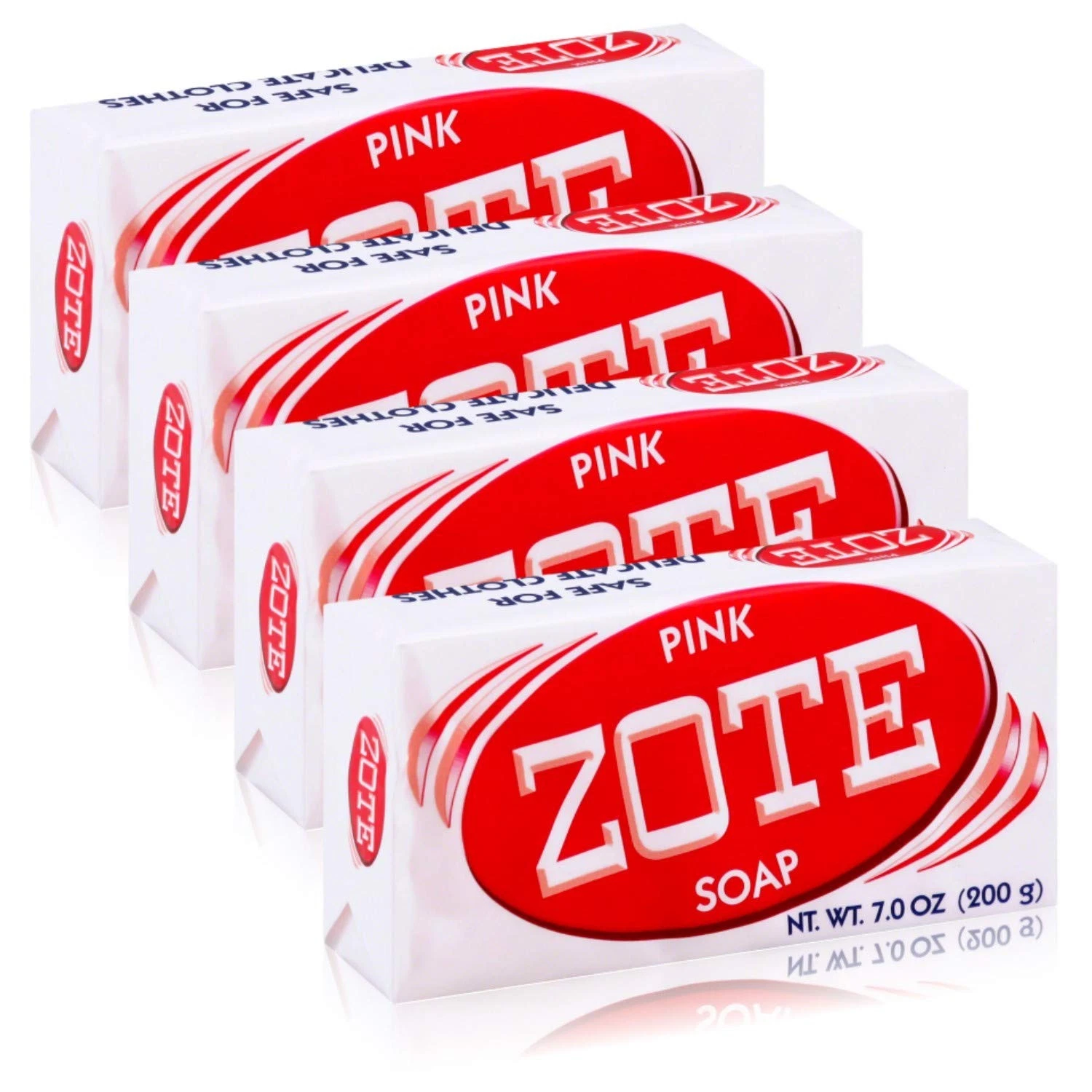 Zote Laundry Soap Bar Pink 4 Pack 7 Ounce Gentle for Baby Clothes and Bait
Opens in a new window or 