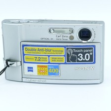 Digitalkamera Sony CyberShot DSC-T50 Silber g...