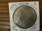 1884 O Morgan Silver Dollar High Grade BU details 081