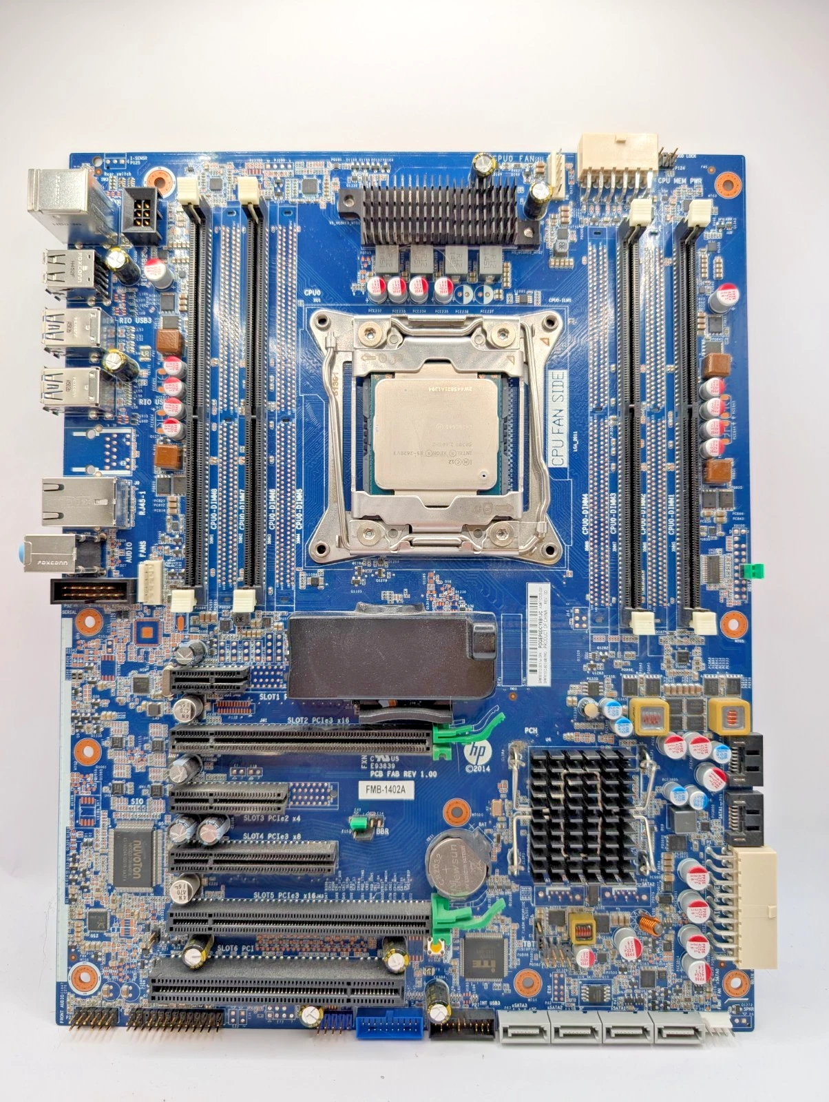 HP Z640 Motherboard Xeon E5-2630v3 Combo LGA2011-3 DDR4 761512-001 710325-001