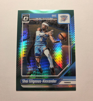 Panini 2024-25 Donruss Optic Shai Gilgeous-Alexander Thunder Prizm #127 /249