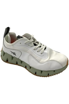 Reebok Women's Zig Dynamica G Sneakers White/Green