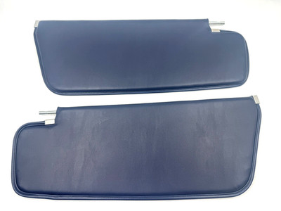 Dark Blue Sunvisor Set for Chevrolet Full Size Impala SS 2 Door Hardtop 61-1965