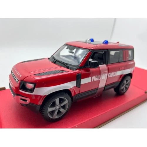 1:24 BURAGO Land Rover New Defender 110 Vigili Del Fuoco 2020 BU21101-VF - Immagine 2 di 2