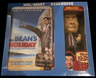 Mr. Bean's Holiday Gift Set DVD & Bobblehead Sealed 1414