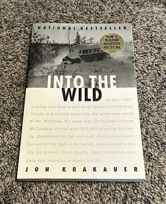 Jon Krakauer Into the Wild Paperback English Nonfiction Biography for Adults