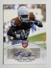 2012 Leaf Young Stars - Autograph Fozzy Whittaker #FW1 (AU, RC)