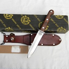 EK KNIVES, USA 1993-1995 Australian Commando WD-10 fighting knife, sheath; NIB