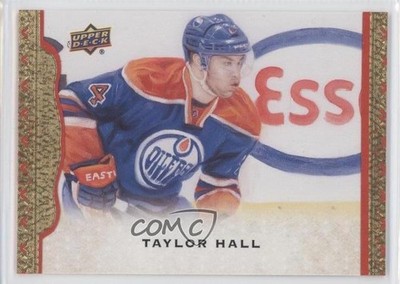 2014-15 Upper Deck Masterpieces Red Framed 2/100 Taylor Hall #14 0f8