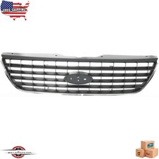 Fits 2002-2005 Ford Explorer New Front Grille Gray With Chrome Molding Fo1200396