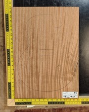 Mahogany Guitar Body Blank | One-Piece | Luthier Woods 85
