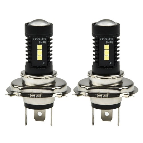 2pcs H4 9003 60W 1800LM 6000K COB LED Conversion Headlights Bulbs High/Low Beam - Picture 11 of 12