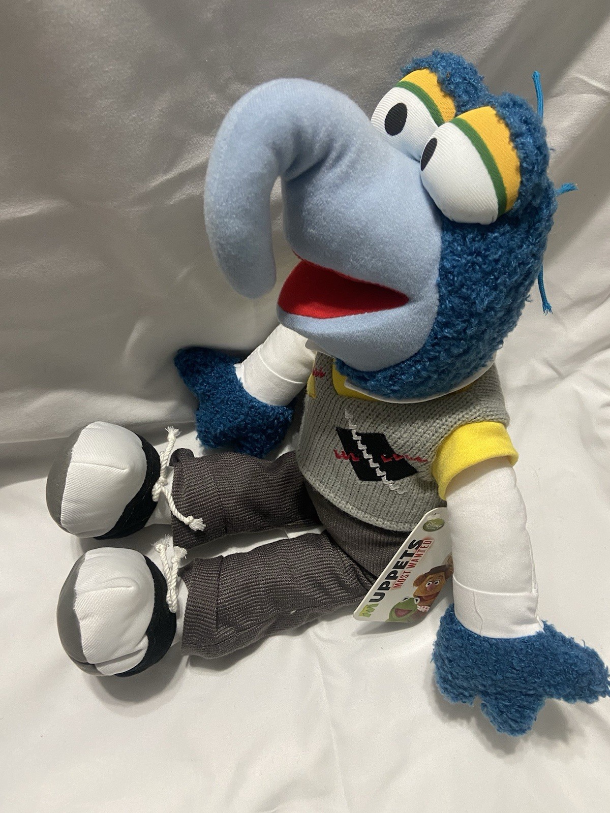 NEW! NWT Gonzo Stuffed Animal Plush Toy Muppets Most Wanted Disney 17” Perfect