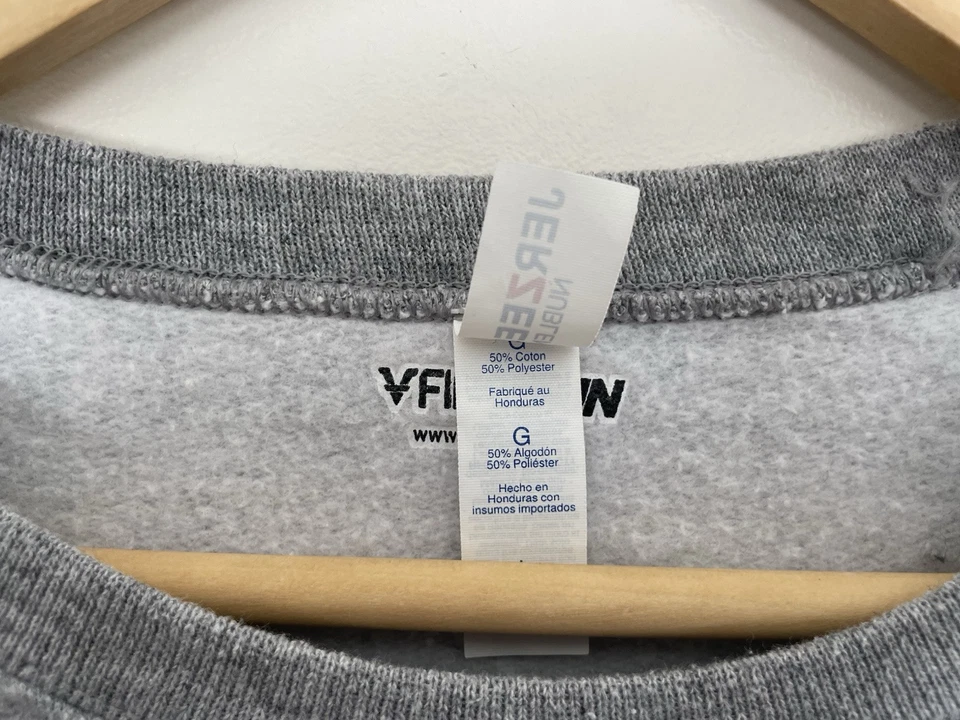 Fifth Sun Adults Maine Graphic Cozy Fleece Crewneck Pullover Sweatshirt Gray L - Image 3 of 4