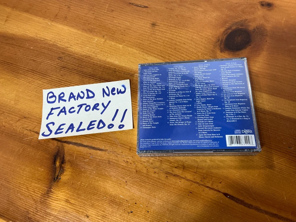 CLASSICAL MUSIC 68 GREATEST (2011, CD) NEW Calm & Free Classics for Every Mood - Image 2 of 4