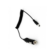 12V Car Cigarette Lighter Male Adapter to DC 5.5 x 2.5mm Plug Spring Cable 2.6m