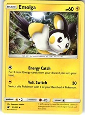 Emolga Uncommon SM - Crimson Invasion 35/111 LP