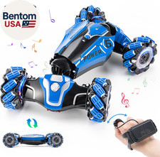 RC Stunt Car, 2.4Ghz 4WD Drive Remote Controlled Gesture Sensor Toy Car, Hand Re