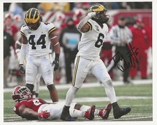 JOSH UCHE Signed/Autographed MICHIGAN WOLVERINES 8x10 Photo Joshua COA