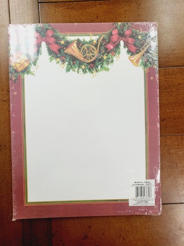 Geographics Christmas Printed Letterhead Paper - YOUR CHOICE - Free Ship USA - Picture 9 of 13