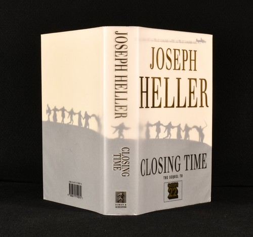 1994 Closing Time Joseph Heller Signed First UK Edition Dustwrapper - Picture 7 of 7