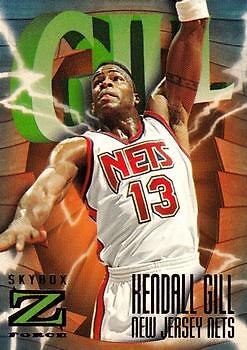 1996-97 SkyBox Z-Force #116 Kendall Gill - Picture 1 of 2