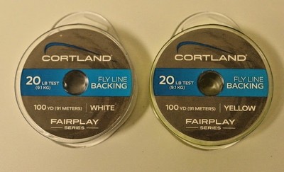 Fly Line Backing Dacron 20 Pound 100 Yards White FREE SHIPPING