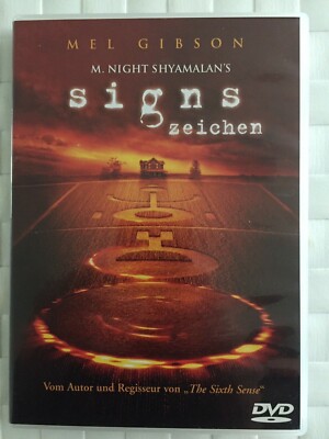 Signs Zeichen  Mel Gibson   DVD sehr Gut