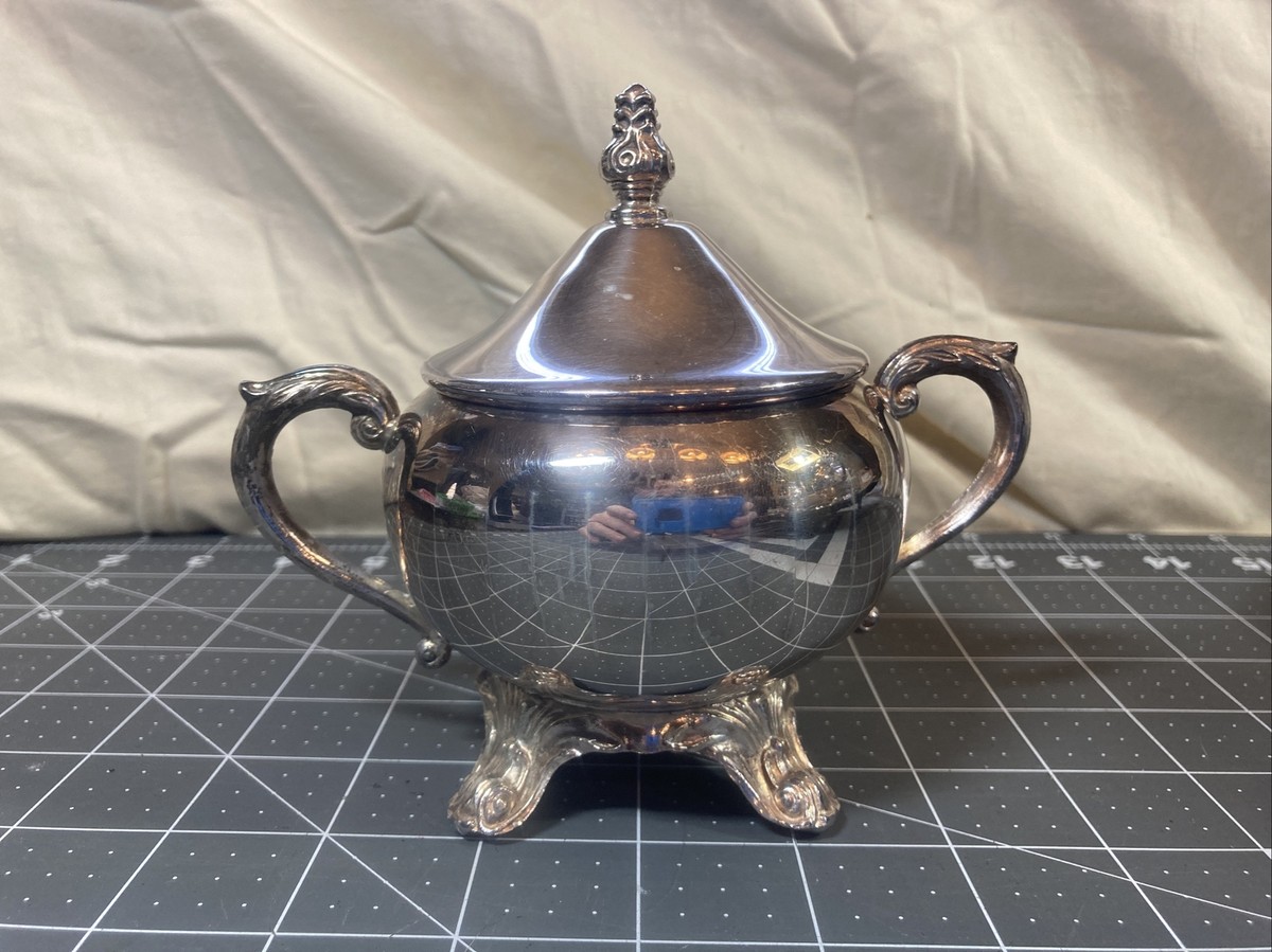 FB Rogers Silver Co vintage coffee and tea set w/tray | eBay