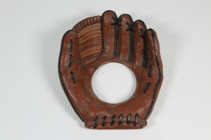 plastic baseball glove