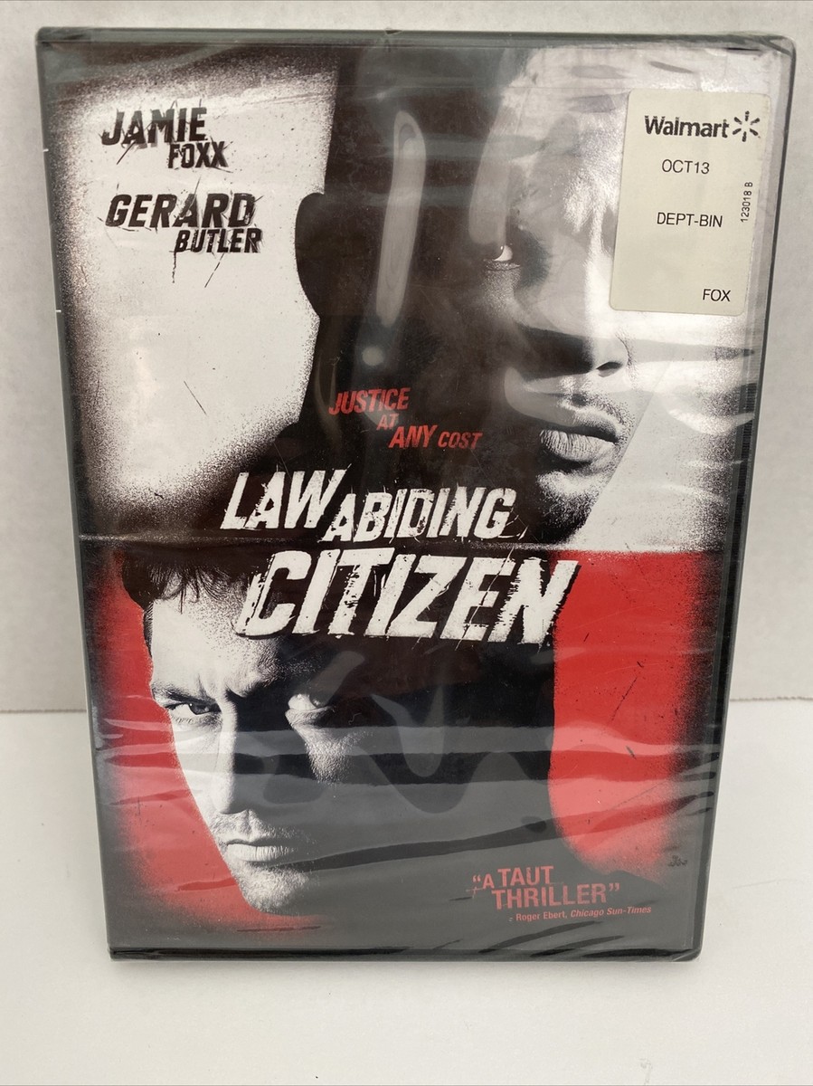 NEW Law Abiding Citizen DVD 2009 Jamie Foxx Gerard Butler Crime