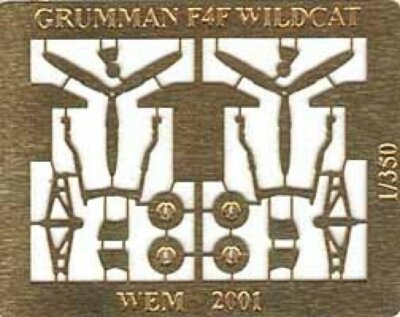 WEM PE35030 1/350 Grumman F4F Wildcat Detail Parts