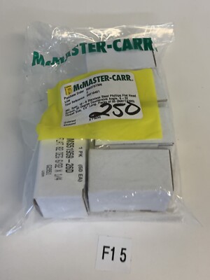 New McMaster-Carr 96877A305 Box of 50 Flat Head Screws (Lot Of 5) Fast Shipping!