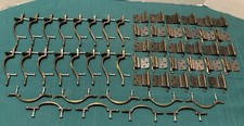 54 Pcs Vtg Antique 1967 Amerock Metal Kitchen NATIONAL LOCK Cabinet Hardware Lot