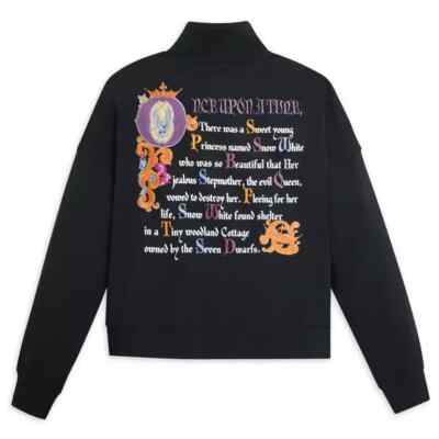 Disney Snow White and the Seven Dwarfs 1/4 Zip Pullover Sweat jacket  XS