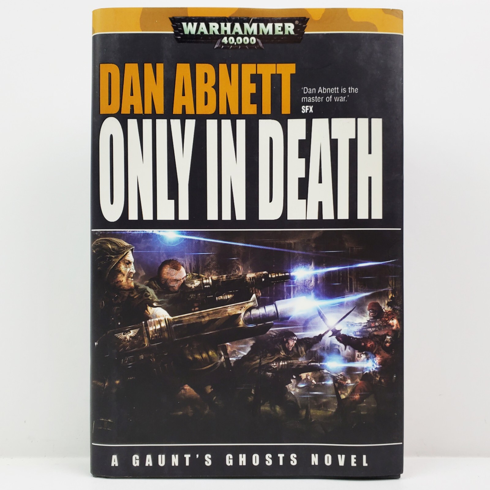 Warhammer 40K Only in Death Gaunt's Ghosts Dan Book Black