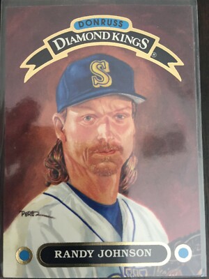 1992 Donruss Diamond Kings #22 Randy Johnson Insert Baseball Card | eBay