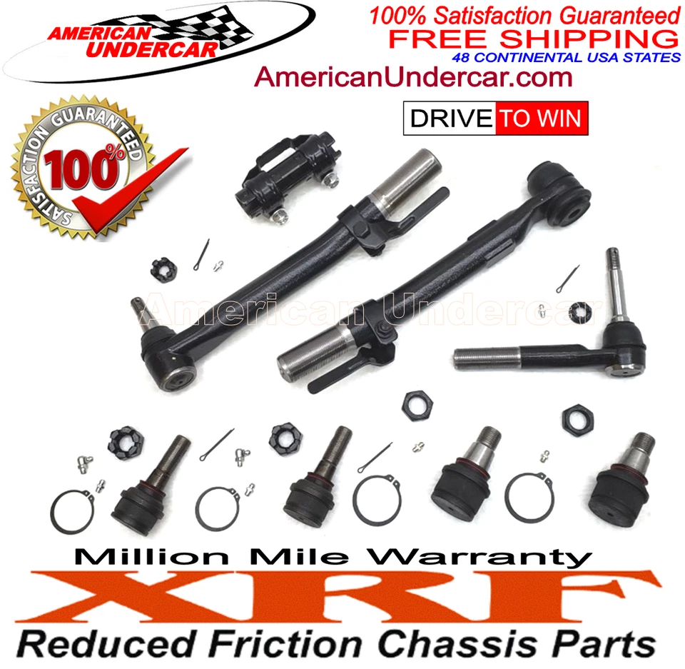 Kit de dirección de varilla de amarre rótula Ford F250 F350 XRF 2017-2019 Super Duty 4x4 Foto 2 de 4