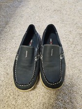 Deer Stags EVAN Youth Boys Navy Blue Slip On Loafer Moc Toe Casual Shoe Size 6M