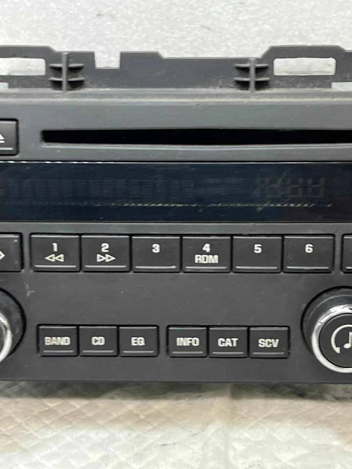 Buick LaCrosse 2007 radio AM/FM receptor estéreo 15902752 OEM (398) Foto 3 de 4