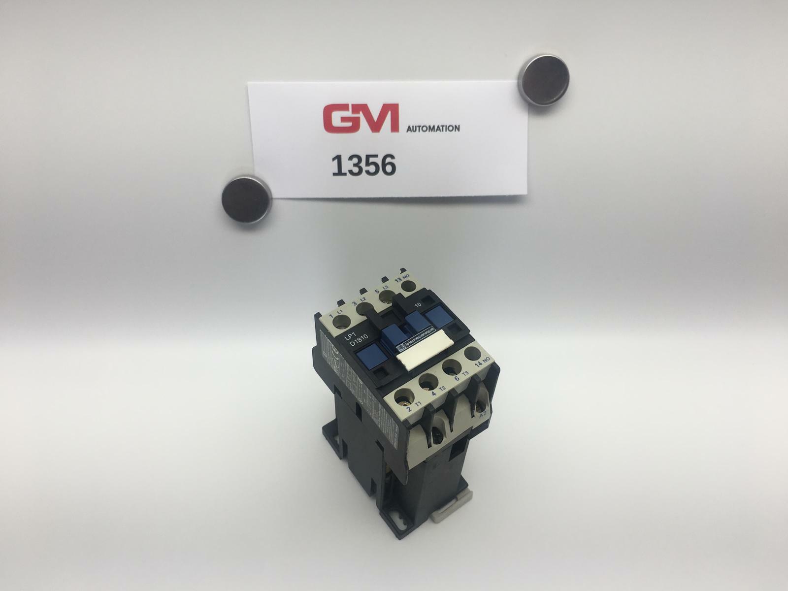 Telemecanique Contactor Relay LP1 D1810 BD 24V DC 023378