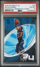 2004 Skybox E-XL DEVIN HARRIS Rookie Credentials NOW 10/75 PSA 6 Pop 1 Highest