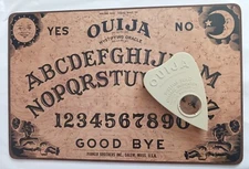 Ouija Board Mystifying Oracle William Fuld Parker Brothers 600 Planchette & Box