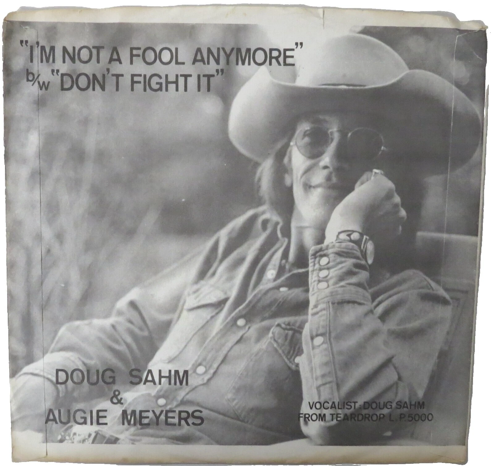 Doug Sahm Rock discos de vinilo de velocidad de 45 RPM