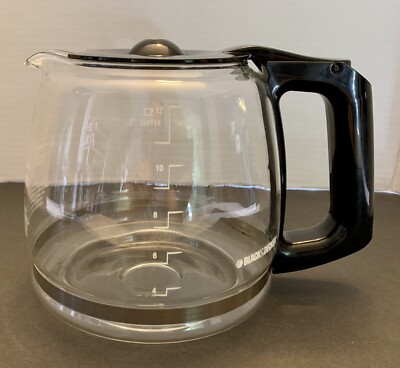 COFFEE MAKER Black & Decker Replacement 12 Cup Coffee Pot CARAFE ONLY | eBay