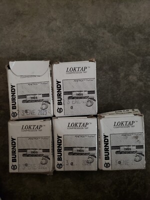 LOT OF 5 Burndy Loktap Compression PENETROX ---YHD-5
