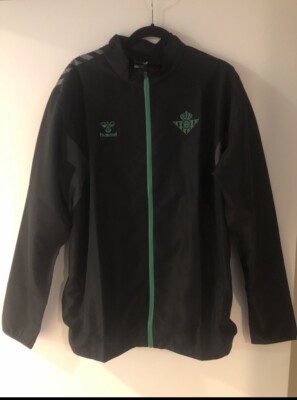 ~~ Real Betis Balompie Hummel LineUp Jacket Spain Lightweight EU Large US Medium